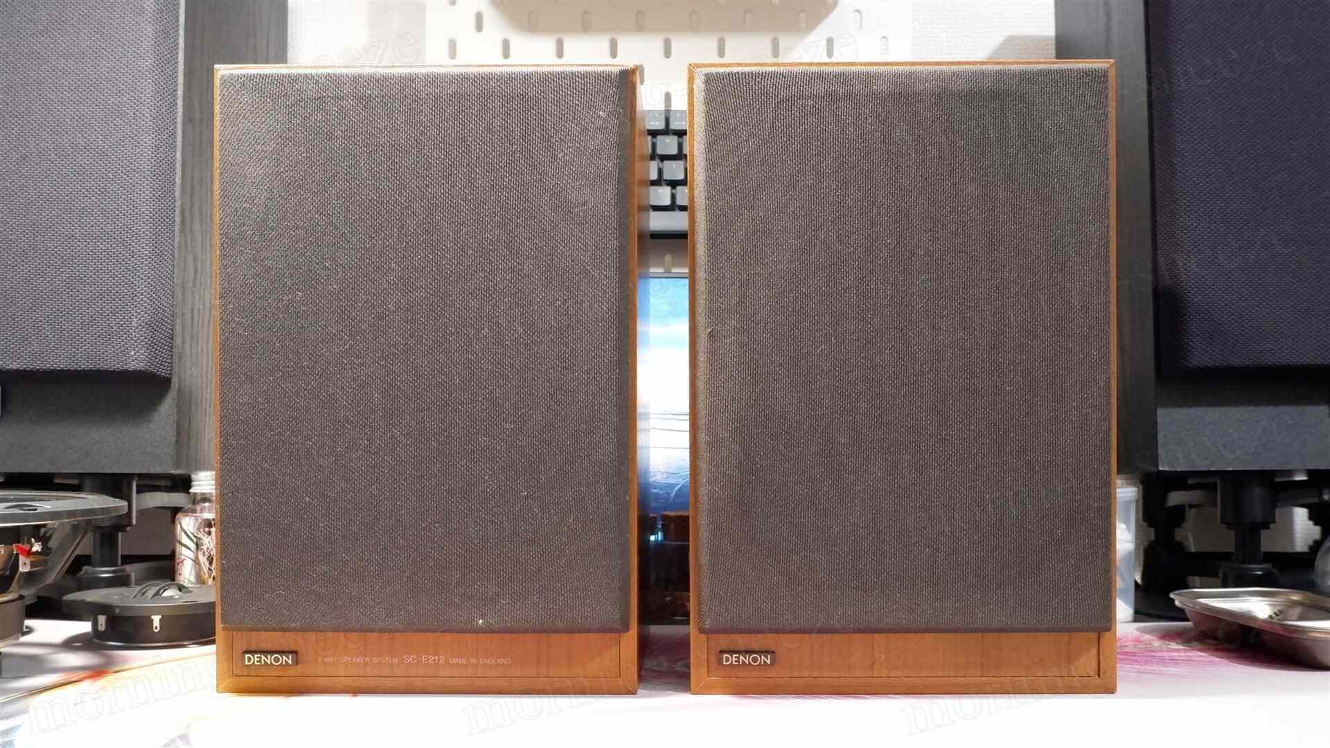 DENON SC-E212 をメンテナンスする - いつか消える文章