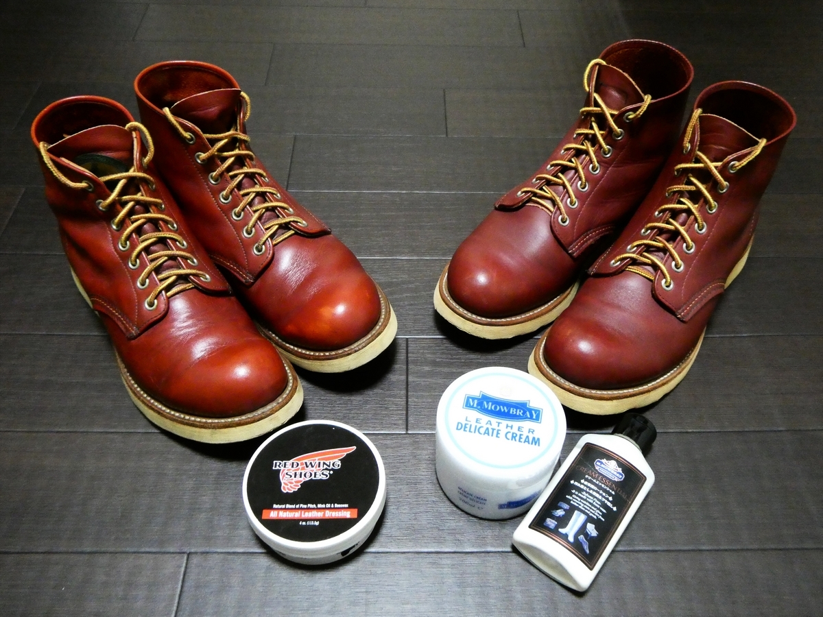 REDWING COLUMN NO.101 レッドウィング8166 メンテナンス編 - 赤い羽BLOG