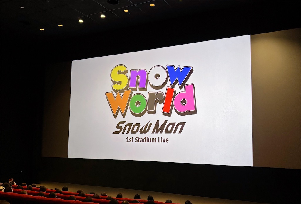 Snow Man 1st Stadium Live Snow World - ひとりごと✎