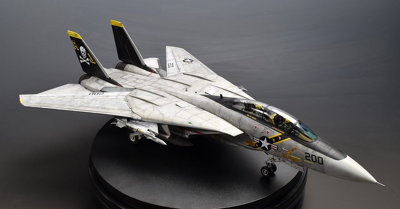 1/48 タミヤ F-14A VF-84ジョリーロジャース - プロモデラーRealModel