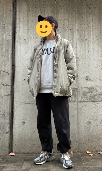 ECWCS Gen III Level7のサイズ感を176cm・68kgがM-Regular着用で