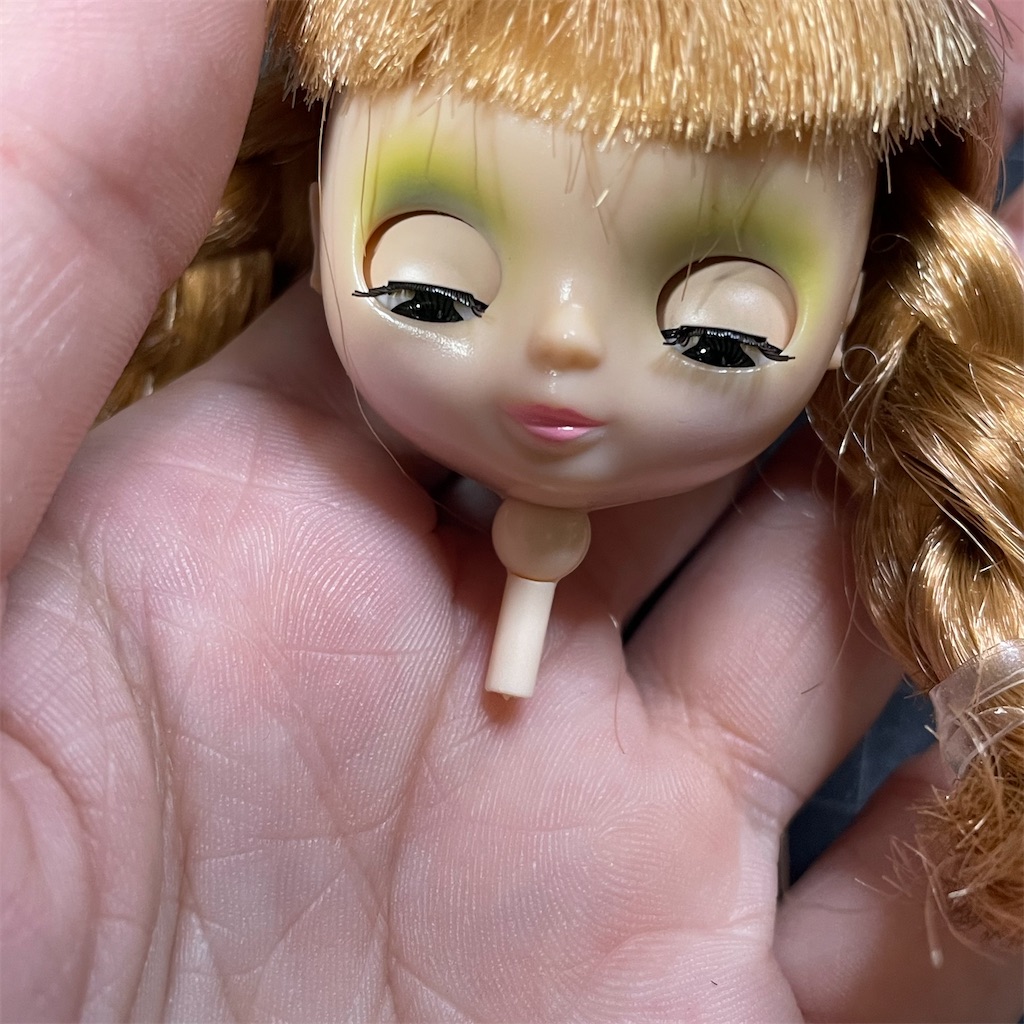 プチブライスのカスタム【顔の造形・後編とまつ毛用溝彫り】 - Whatever!