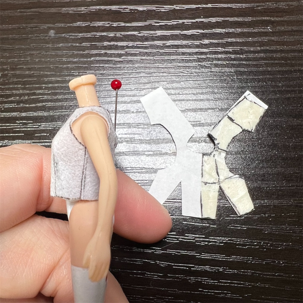 プチブライス】アウトフィット用ベースパターンを作る - Whatever!