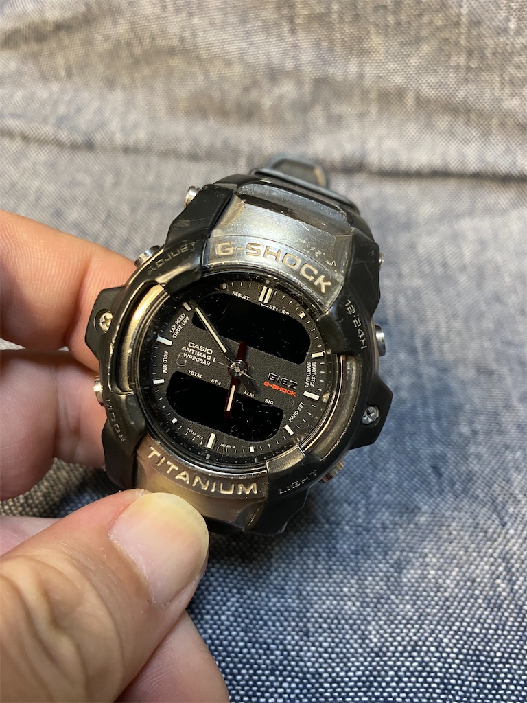 G-SHOCK GS-300の電池交換(失敗)。 - カメラ屋元公式中の人 アオキのブログ