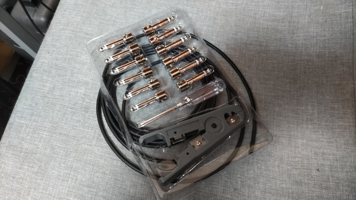 機材レビュー】ToneGeek ソルダーレスケーブル キット - おとのぬまちblog.