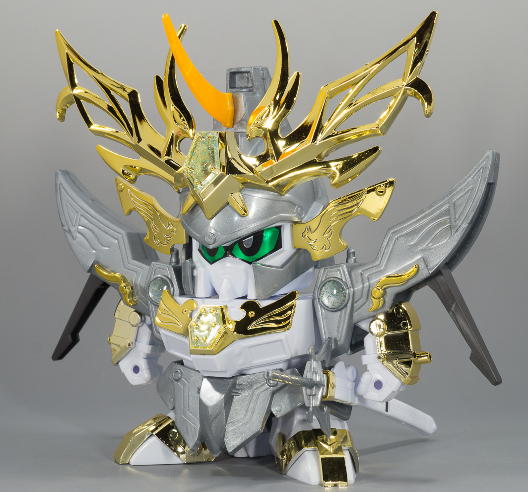 BB戦士 No.163 武威凰大将軍 (素組みレビュー) - 天丼のプラモブログ