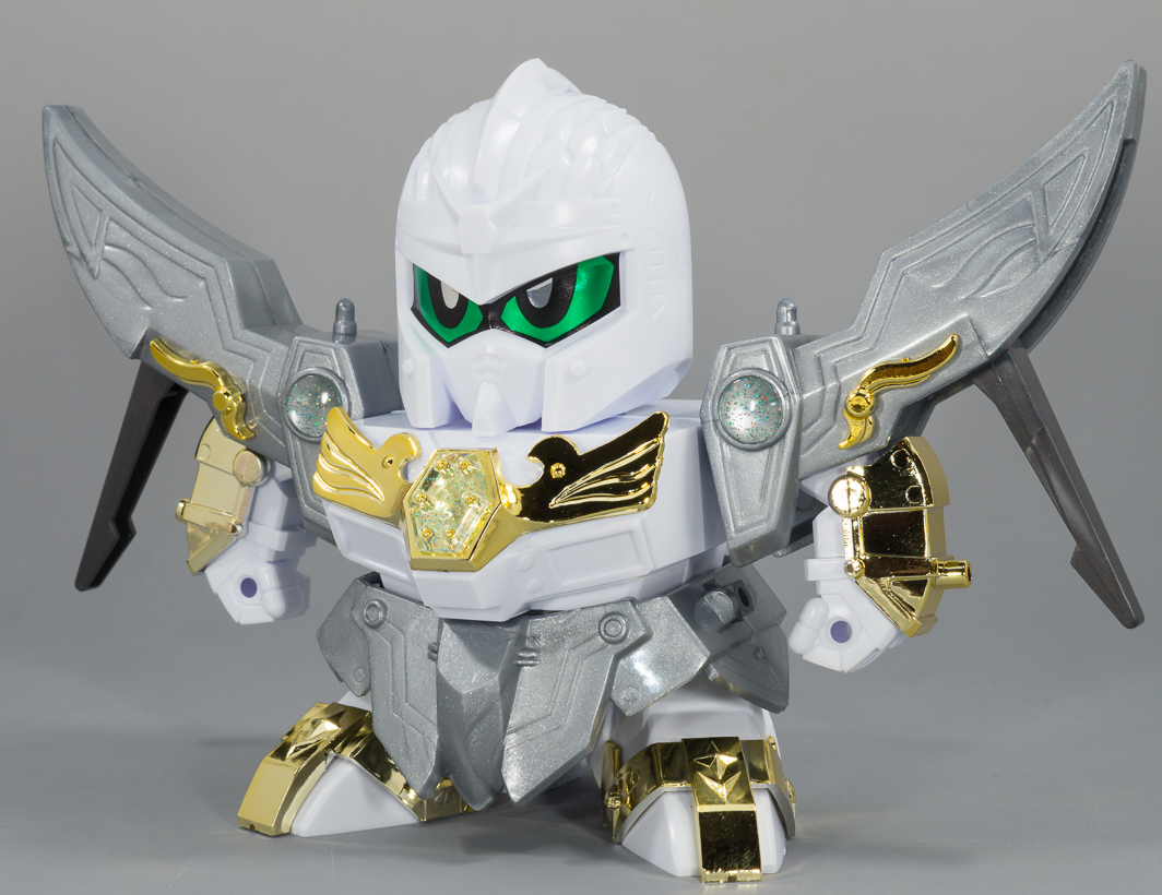 BB戦士 No.163 武威凰大将軍 (素組みレビュー) - 天丼のプラモブログ