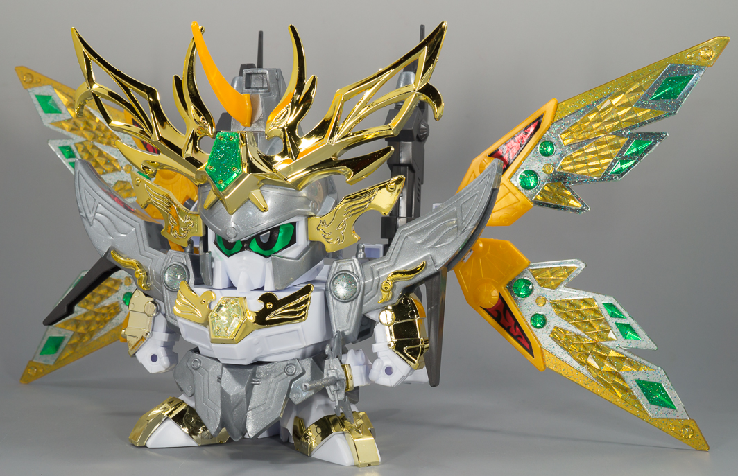 BB戦士 No.163 武威凰大将軍 (素組みレビュー) - 天丼のプラモブログ