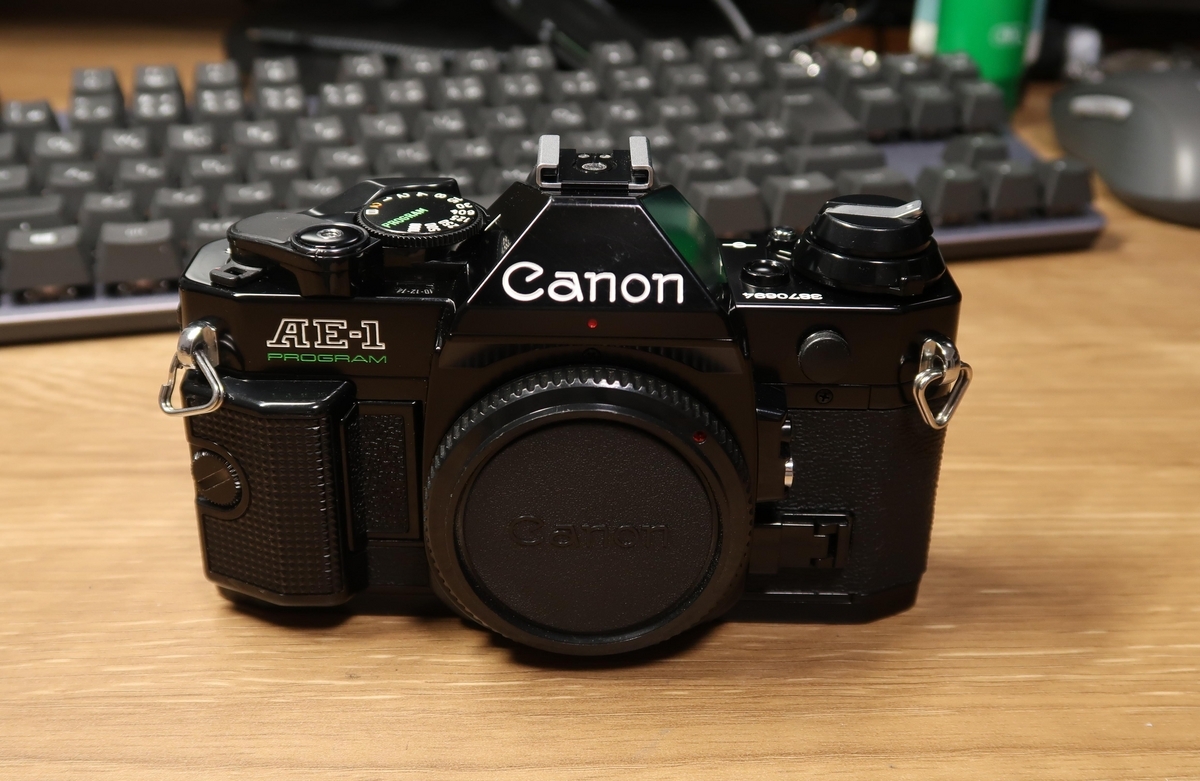 CANON AE-1+Pの分解修理 - にこらのブログ(カメラ修理)