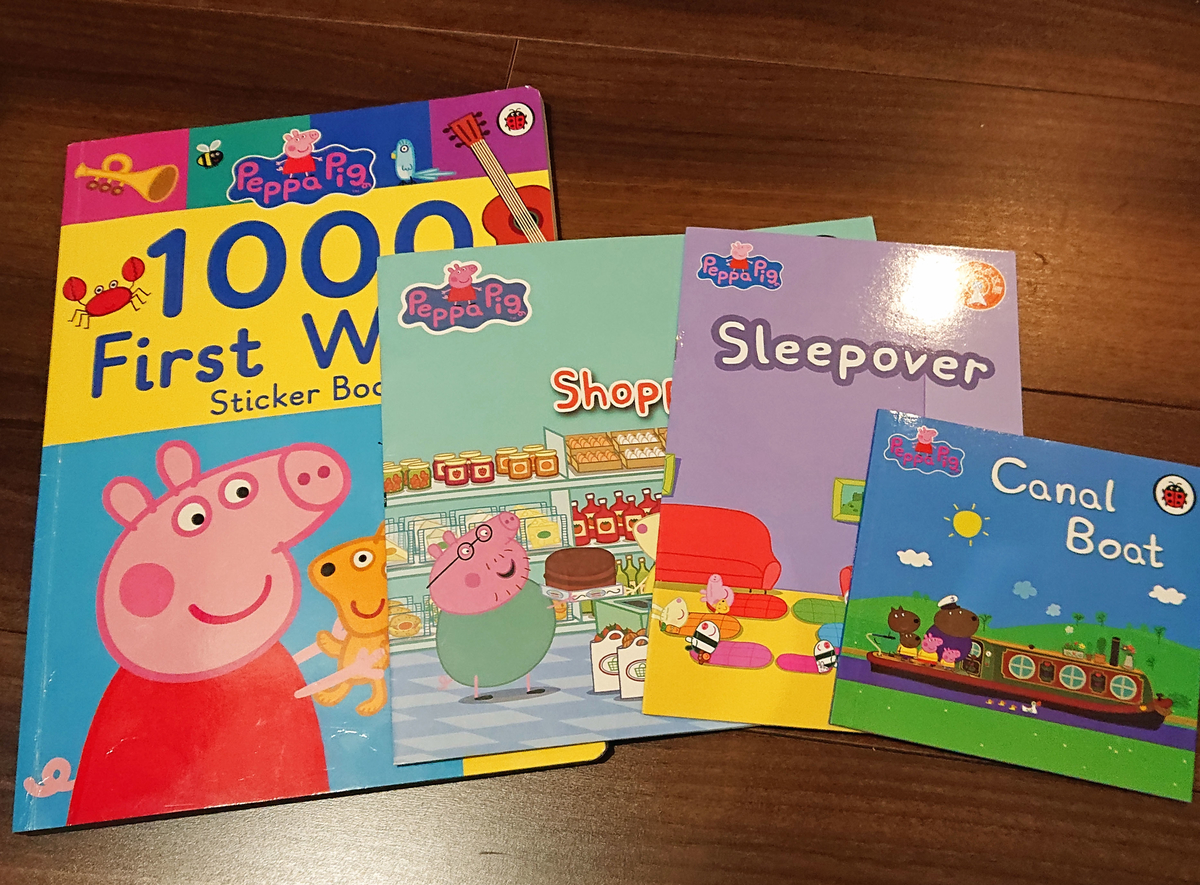 MaiYaPen対応のペッパピッグPeppaPig本紹介～【購入済み本のレビュー