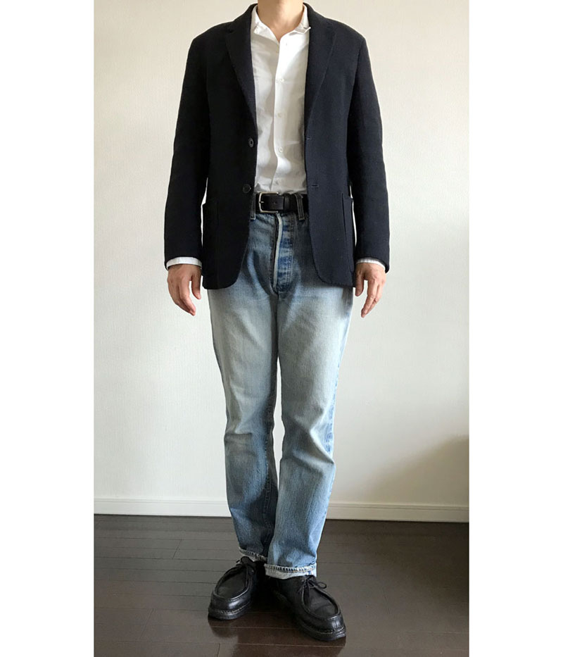 ユニクロユーのウールブレンドジャケットを新しいベーシックとして選ん