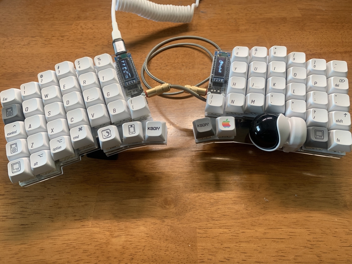 キーボードを組み立てるときのメモ (Keyball61) - どこにでもいるSEの