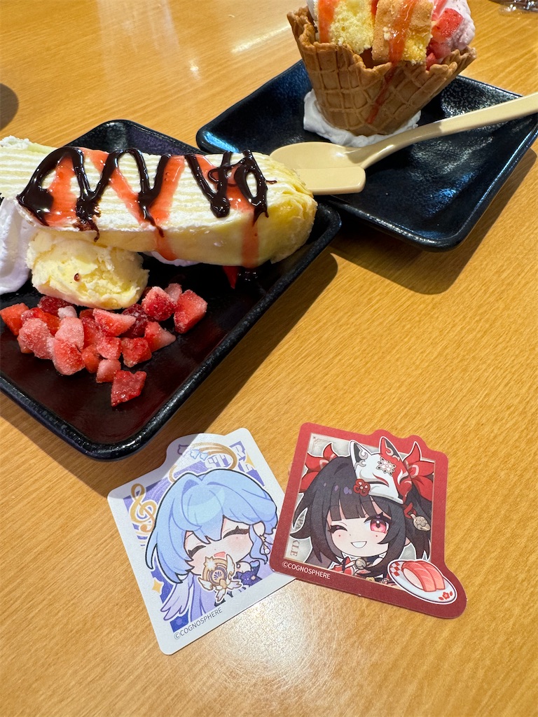 スシロー×原神コラボ「観月の宴」に行ってきた withぬい - のえどーる日記