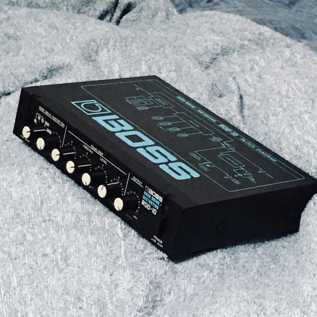 BOSS / ROD-10 OVER DRIVE DISTORTION レビュー - △▽エフェクター