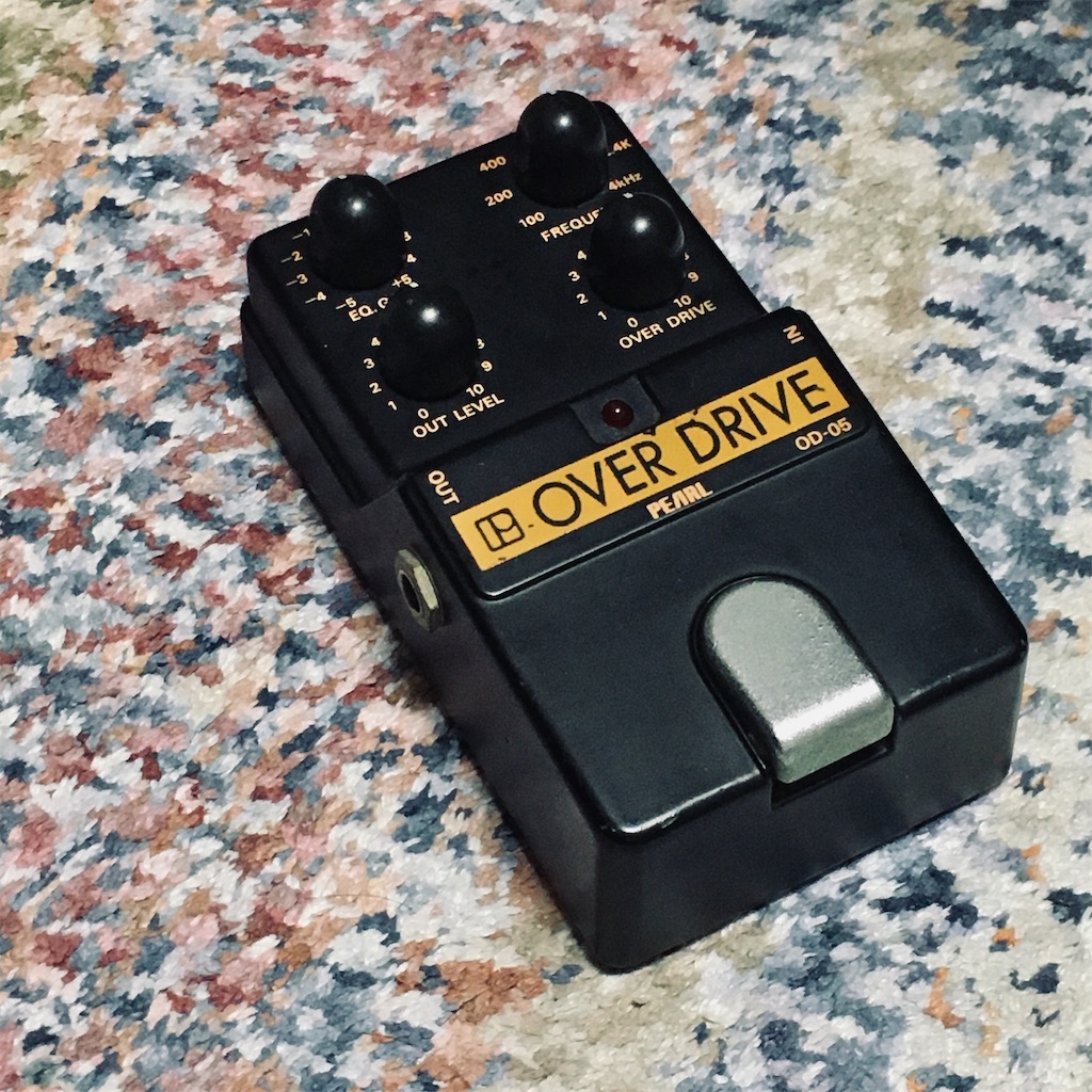 Pearl / OD-05 OVERDRIVE レビュー - △▽エフェクターレビューとメモ△▽
