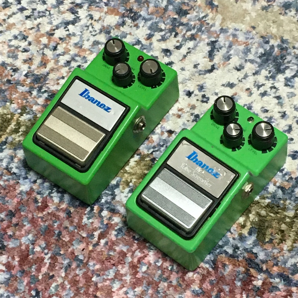 Ibanez / TS9 Tube Screamer 現行と1stリイシューの比較
