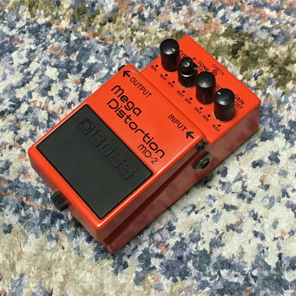 BOSS / MD-2 Mega Distortion のレビューと使い方 - △▽エフェクター