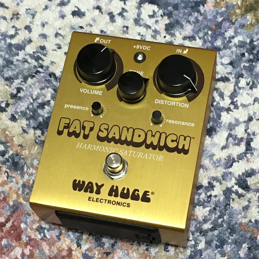 WAY HUGE / FAT SANDWICH レビュー - △▽エフェクターレビューとメモ△▽
