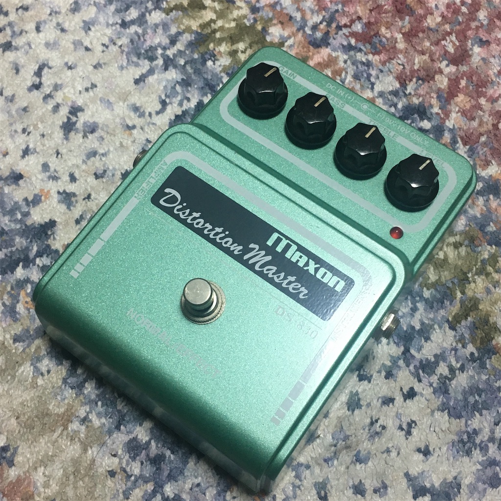 MAXON / DS830 Distortion Master レビュー - △▽エフェクター