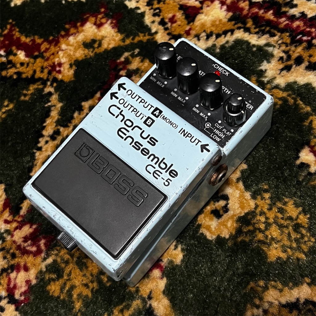 BOSS / CE-5 CHORUS ENSENBLE (アナログ)レビュー - △▽エフェクター