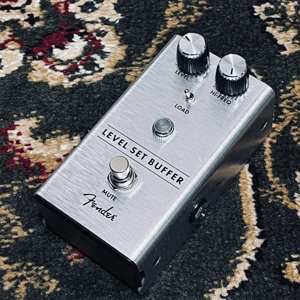 Fender / LEVEL SET BUFFER レビュー - △▽エフェクターレビューと