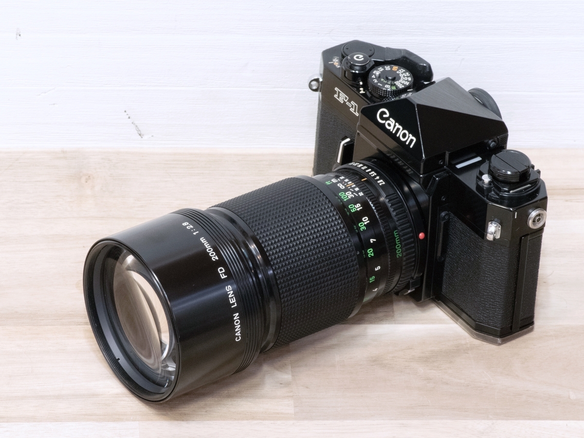 Canon CANON LENS NEW FD 200mm F2.8がすごい良かった話。 - 近江寫眞機店