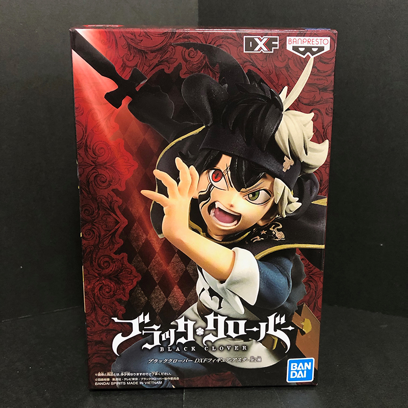 ブラッククローバー アスタ フィギュア DXFシリーズBカラー ブラック