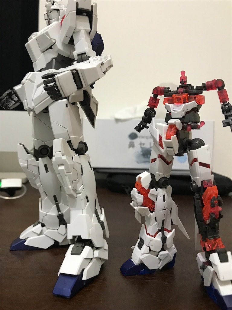 未完成レビュー】完成しないガンプラ RG ユニコーンガンダム - 御徒町