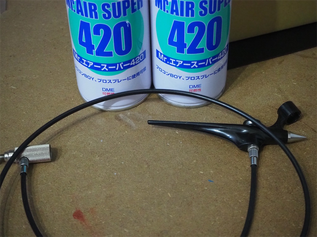 レビュー】ガンダムマーカーエアブラシ使いがコンプレッサー買い足した