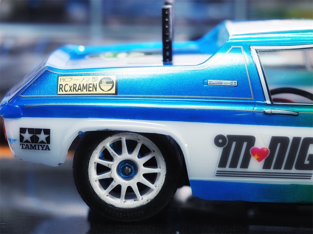 Mシャーシ用ボディ「ロータスヨーロッパ」を塗装してみた - おみそブログ