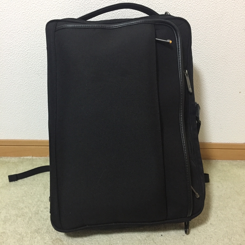 出張族と営業マンにおすすめのEVL 3WAYビジネスバッグ使用レビュー