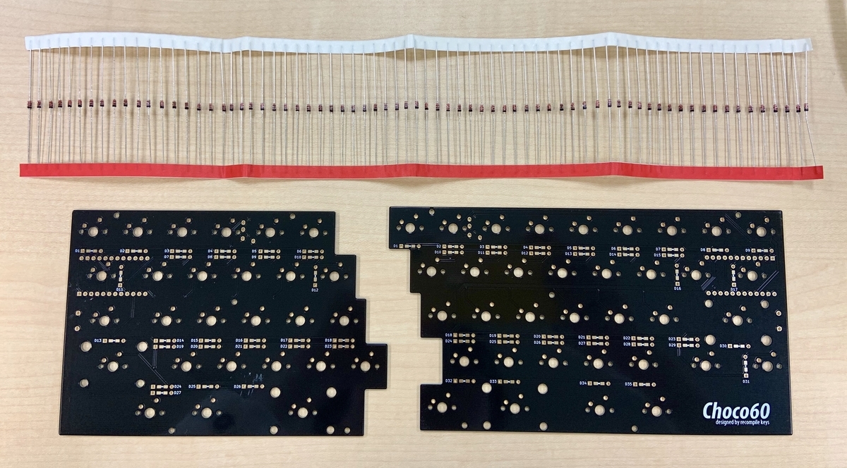 分割HHKB配列が実現できる自作キーボードキットChoco60を買った - ぽよメモ