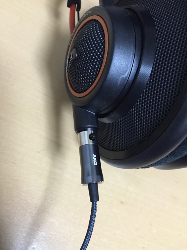 AKG K712 PROをC200でリケーブル - DAYDREAM