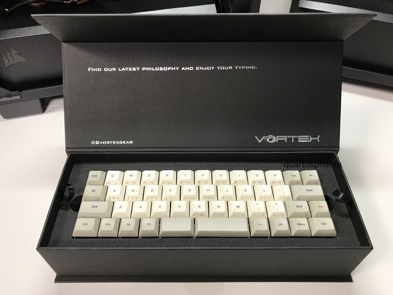 47キーしかないコンパクトキーボード・VORTEX CORE - 4th Quadrant