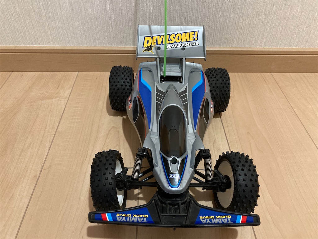 タミヤQD(クイックドライブ)マンタレイ レストアその④ 30年の時を越え