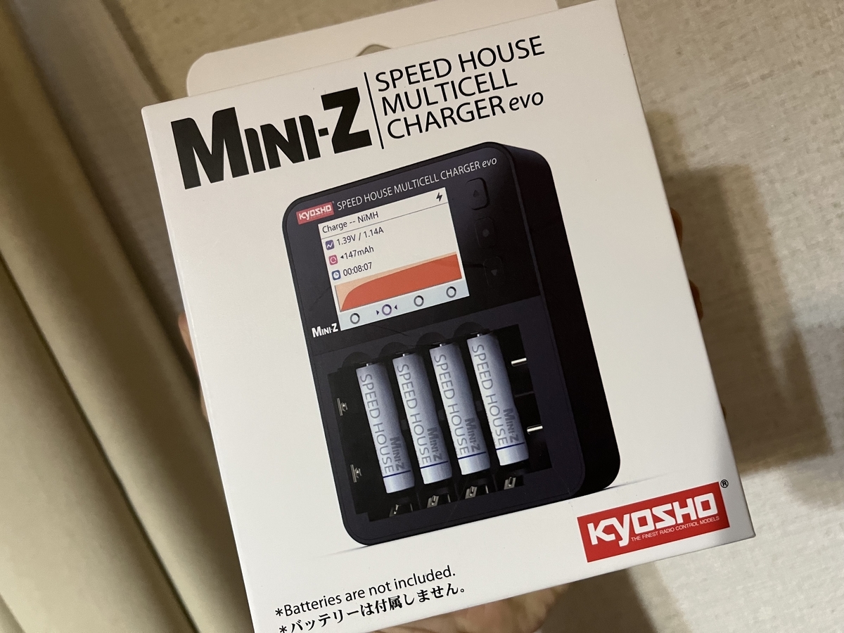 ミニ四駆作ってみた〜その484「小型最強充電器がパワーアップ