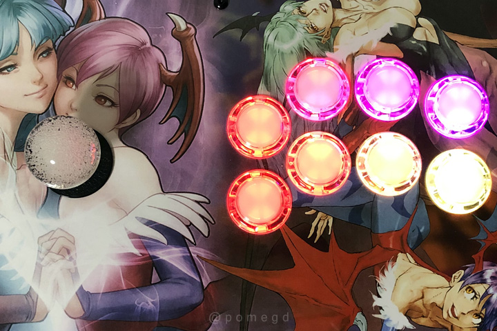 ボタン連動でアケコンのLEDを光らせる「Kaimana Mini LED Driver