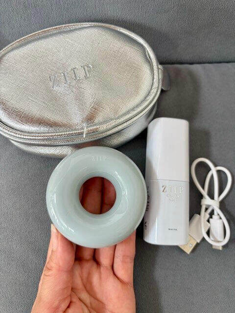 ZIIP DOT 美顔器 グレー ZIIP DOTレビュー｜効果・使い方・口コミ