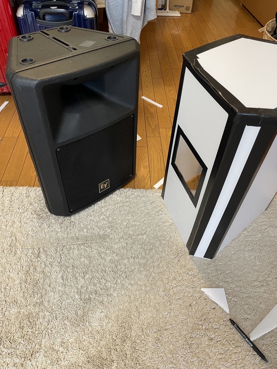 Electro-Voice Electro-Voice SX100~SX300スピーカーカバー自作 SX100