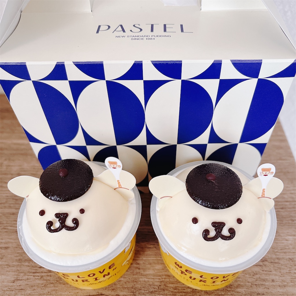 パステル: 期間限定「もぐもぐプリン～ポムポムプリンのおかお