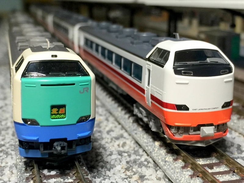 KATO 485系「日光・きぬがわ」タイプ（ラウンドハウス） - 休日の屋根裏