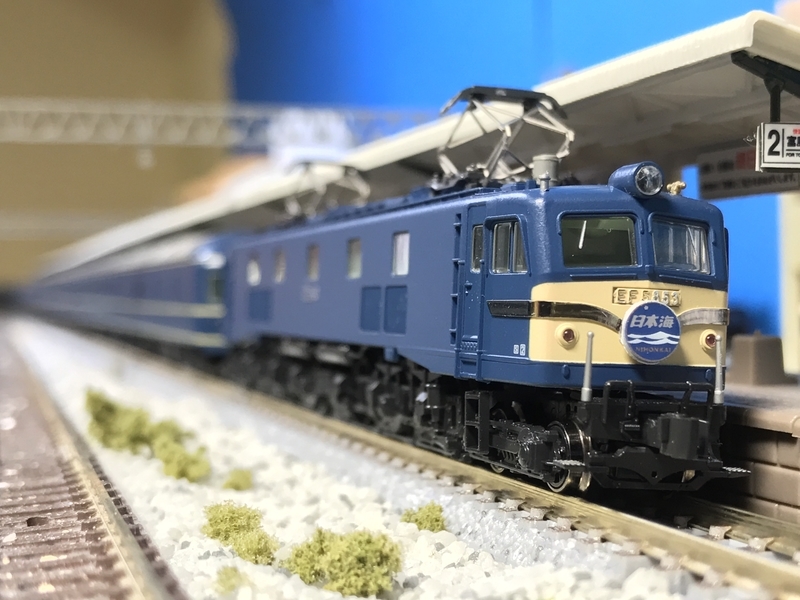 KATO 20系「日本海」入線 ついでにゴハチも… - 休日の屋根裏