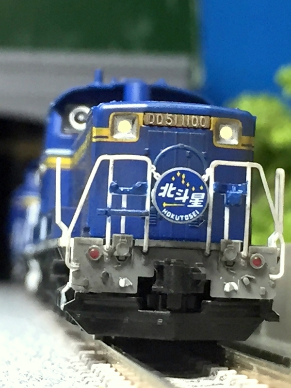 TOMIX 「さよなら北斗星」セット入線 その3 - 休日の屋根裏