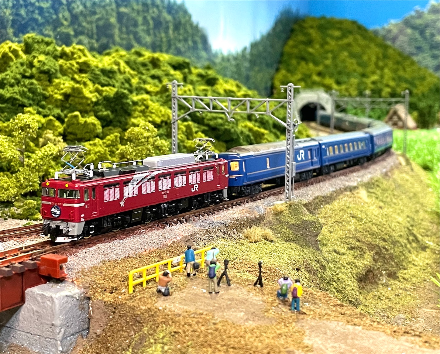 KATO 北斗星デラックス編成をデラックス化 - 休日の屋根裏