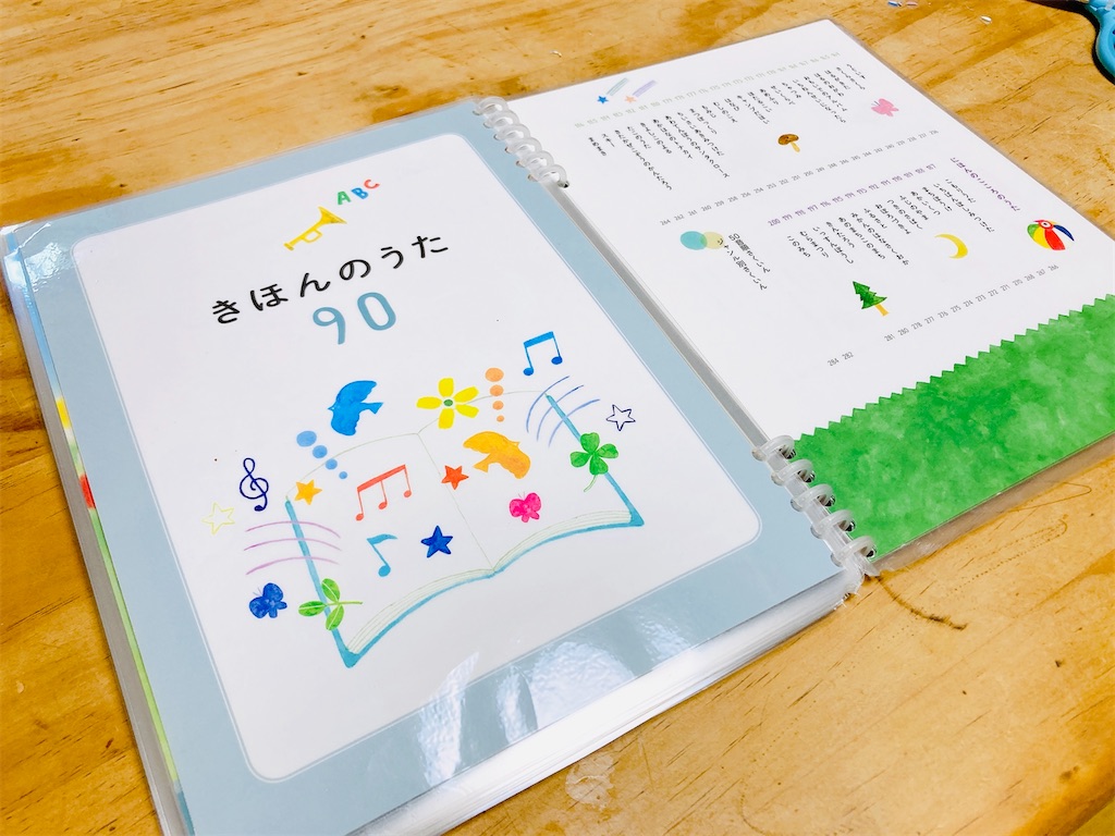 くもんのうた200』ラミネート化、ついに完成！ - Tori Tama Diary