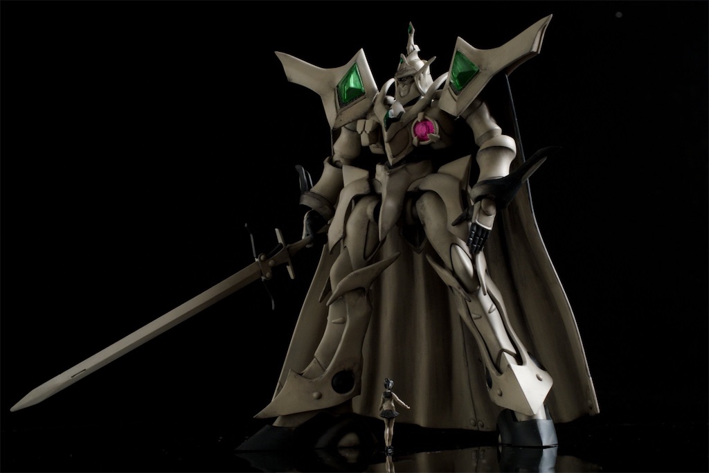 エスカフローネ(4) 完成写真編 - クラフト粒子散布中