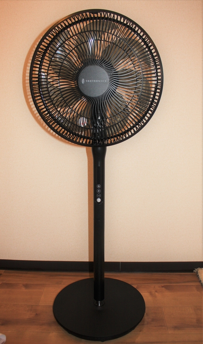 TaoTronics扇風機「TT-TF009」レビュー】38dBという静かさ＆10段階の