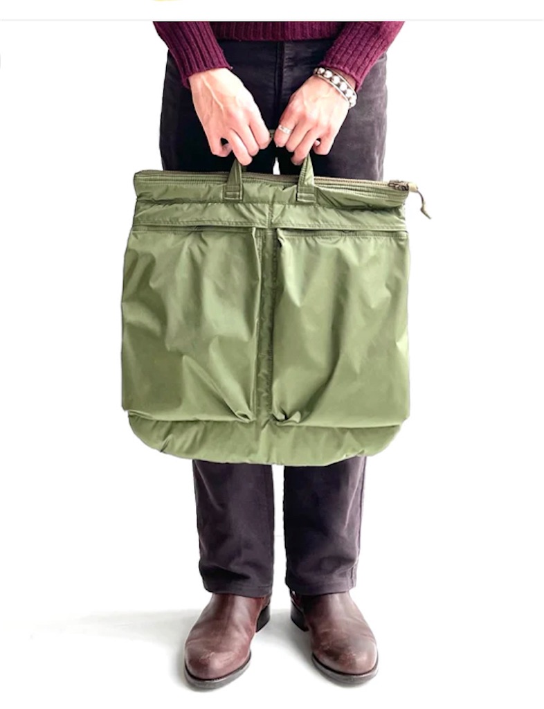 Anatomica ポーター別注ヘルメットバッグ購入 - get ready