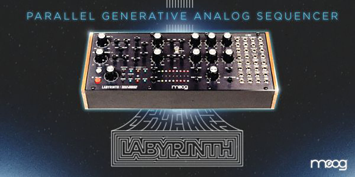 Moog Labyrinth 〜デュアルシーケンサーを搭載したセミモジュラー型