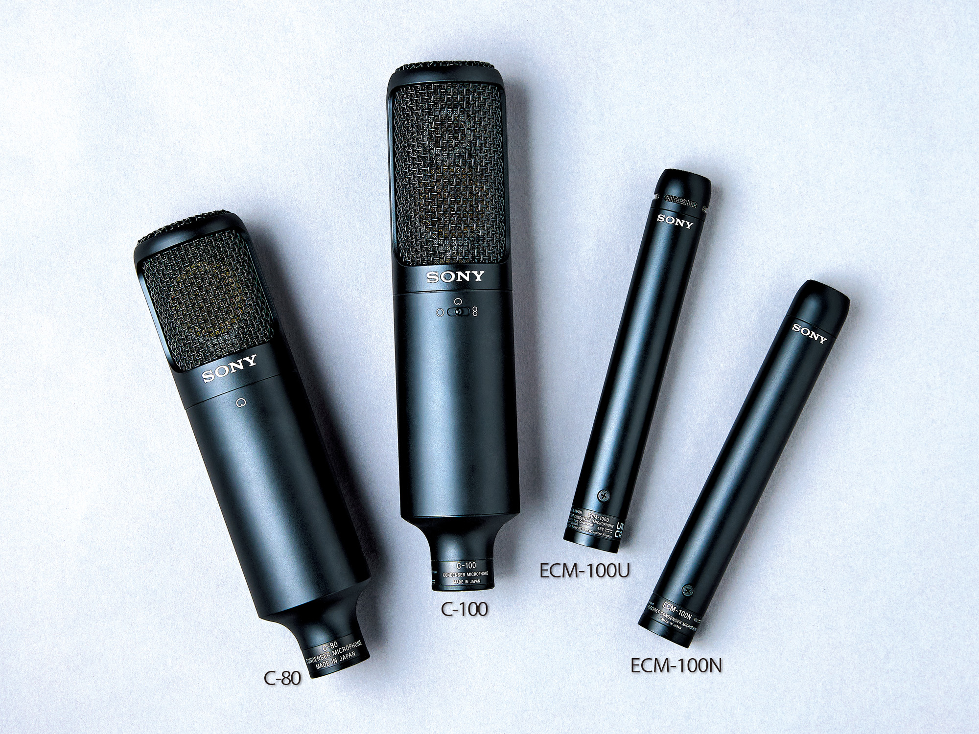 ソニーの新世代マイク、名機の血統 〜C-100以降のモデルたち
